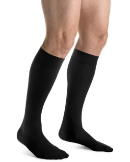 JEBA Men’s Business Trouser Knee-High Compression Socks — Moderate 20-30 mmHg (X-Large)