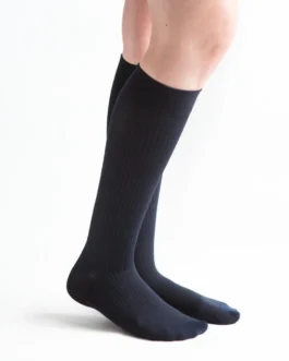 JEBA Women’s Business Trouser Knee-High Compression Socks — Moderate 20-30 mmHg (Small)