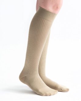 JEBA Women’s Business Trouser Knee-High Compression Socks — Moderate 20-30 mmHg (Medium)