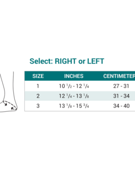 Custom Fitted Push Aequi Ankle Brace w/ Rigid Medial Support (RIGHT) (320121)