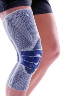 Bauerfeind GenuTrain Knee Brace with Semi-Rigid Silicone Pad — Right