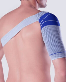 Custom Fitted Bauerfeind OmoTrain Shoulder Support with Semi-Rigid Silicone & Plastic D-Loop