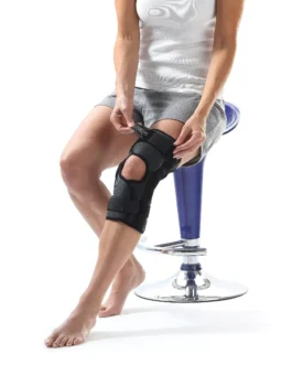 DonJoy Playmaker XPert Knee Brace with Rigid Hinge — Right