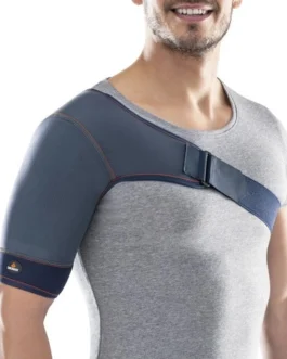 Neoprene Shoulder Support with Semi-Rigid Hook and Loop