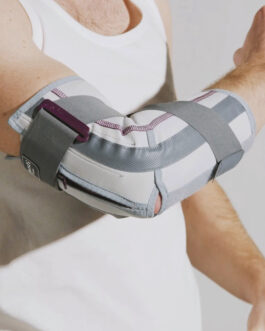 Custom Fitted Push Med Elbow Brace w/ Semi-Rigid Loop Inserts (Right)