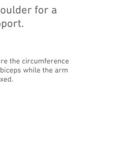 Custom Fitted Bauerfeind OmoTrain Shoulder Support with Semi-Rigid Silicone & Plastic D-Loop