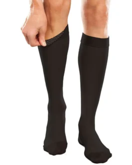 Therafirm 20-30 mmHg Men’s Black Knee High Compression Stockings — Small